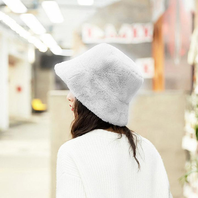 Frankie Faux Fur Winter Bucket Hat