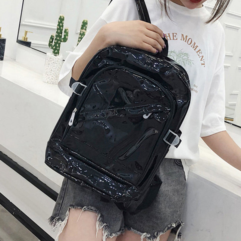 Fluorescent and Transparent Jelly Backpack